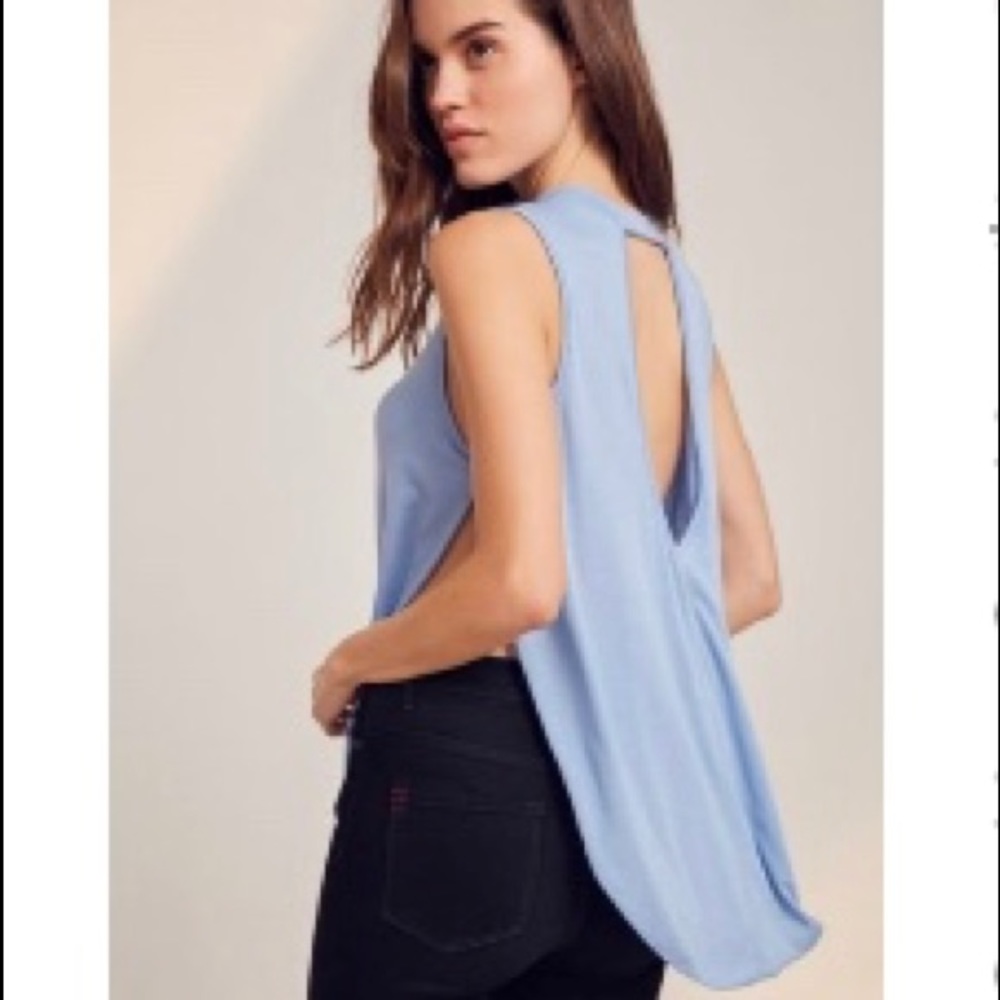 NEW UO side slit tank top with keyhole back - Picture 1 of 4